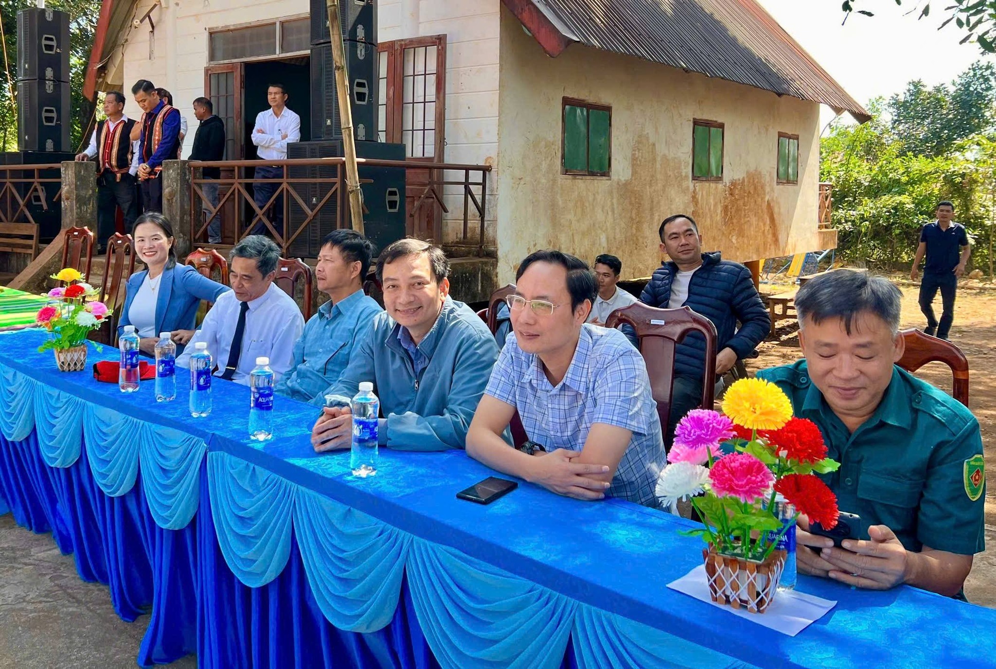 mừng lúa mới tại buôn Hring 4